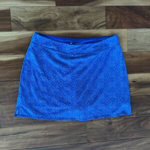 Tranquility by Colorado Clothing Blue Print Skort size XXL
